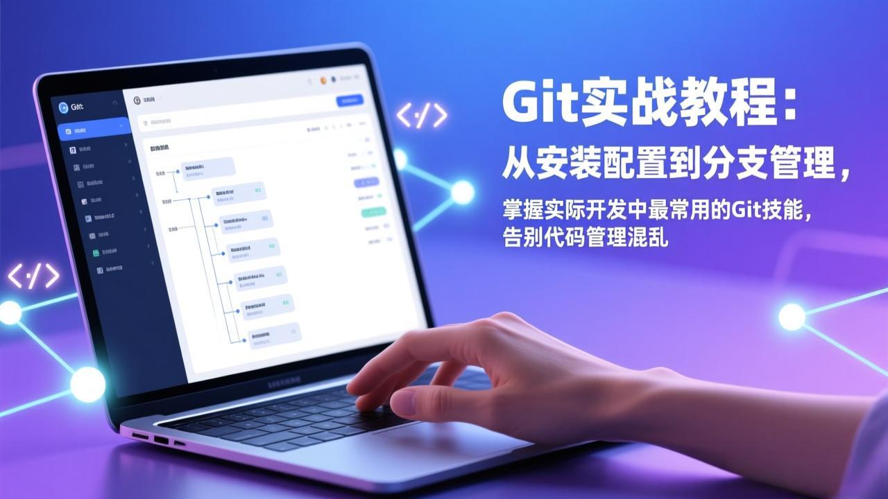 Git实战教程：从安装配置到分支管理，掌握实际开发中最常用的Git技能，告别代码管理混乱-八百库