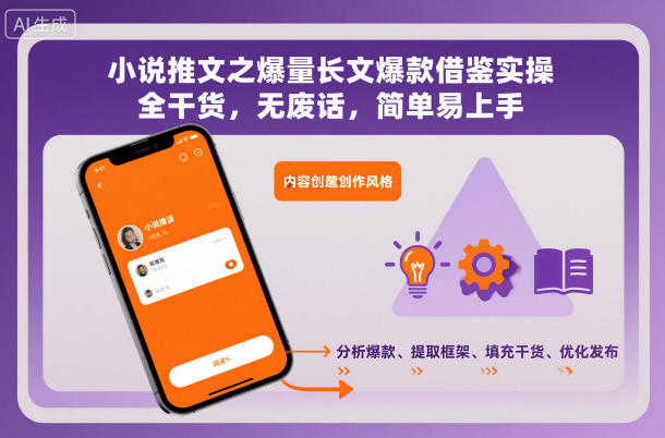 小说推文之爆量长文爆款借鉴实操,全干货,无废话,简单易上手-八百库