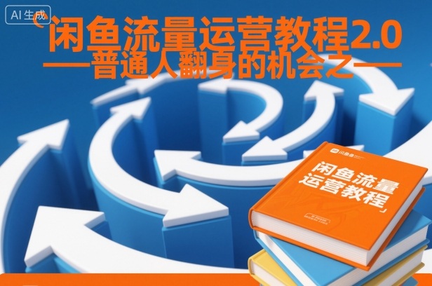 闲鱼流量运营教程2.0——普通人翻身的机会之一-八百库