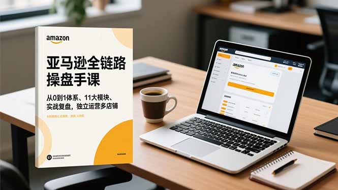 亚马逊全链路操盘手课，从0到1体系、11大模块、实战复盘，独立运营多店铺-八百库