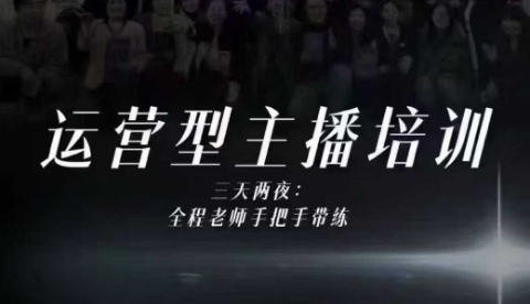 婉婉运营型主播培训线下课,主播四大能力,十小时线下录像+字幕,内容比线上课干-八百库